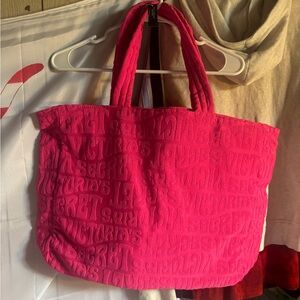 New with tags Victoria Secret Terry Cloth Tote Bag